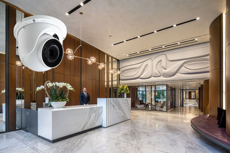 Apartment Building Security Camera Installation