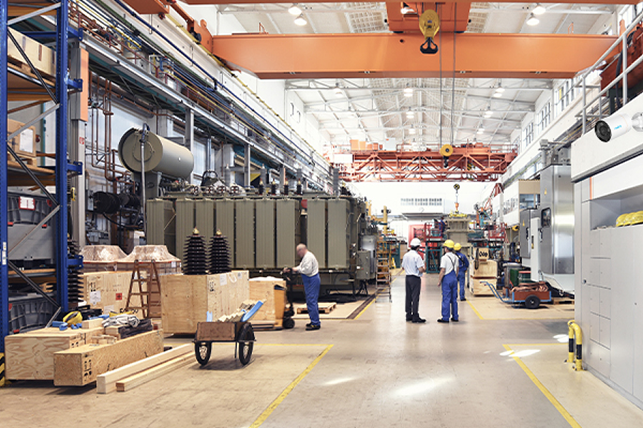 Industrial Facility Security Cameras