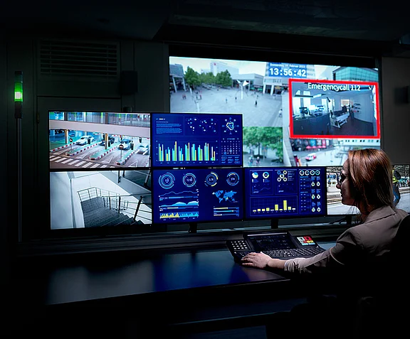 monitor stations for CCTV systems