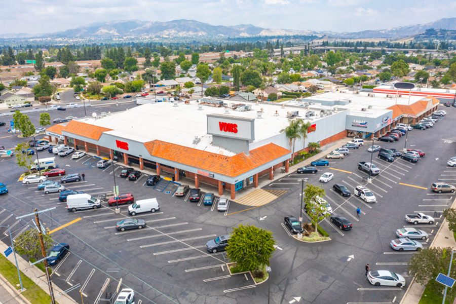 Shopping Center Security Camera Installation